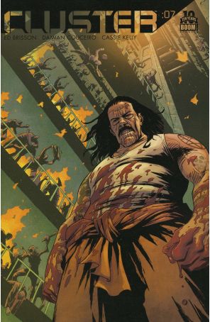Cluster 7 published by Boom! with cover art by Damian Couceiro