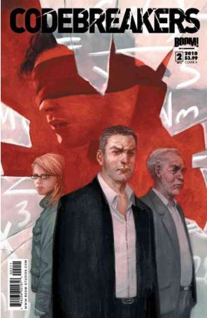 Codebreakers 2A published by Boom! with cover art by Julian Tedesco