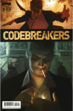 Codebreakers 3A published by Boom! with cover art by Julian Totino Tedesco