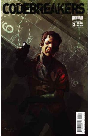 Codebreakers 3B published by Boom! with cover art by Brett Weldele