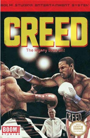 Creed: The Next Round 1B published by Boom! with cover art by Valentine De Landro