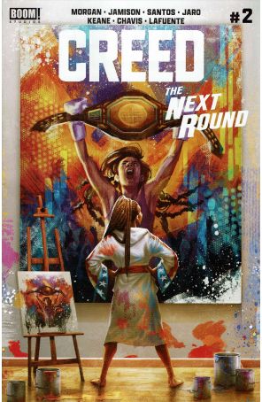 Creed: The Next Round 2A published by Boom! with cover art by Mateus Manhanini