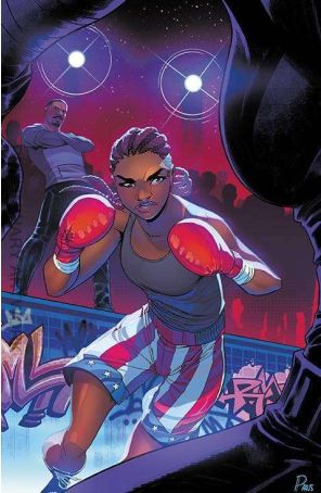 Creed: The Next Round 2C published by Boom! with cover art by Paris Alleyne