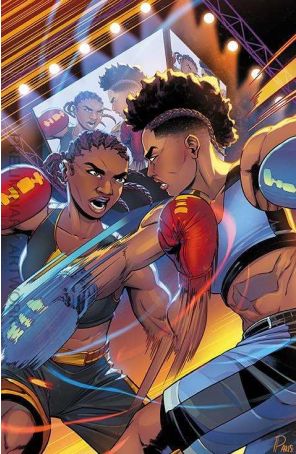Creed: The Next Round 4C published by Boom! with cover art by Paris Alleyne