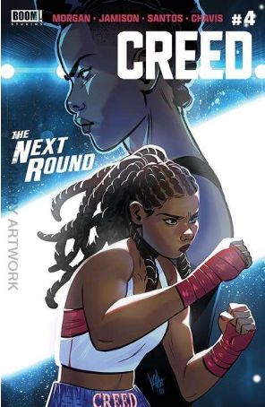 Creed: The Next Round 4D published by Boom! with cover art by Mel Milton