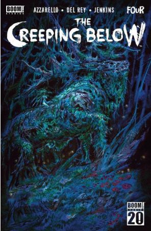 The Creeping Below 4A published by Boom! with cover art by Vanesa Del Rey