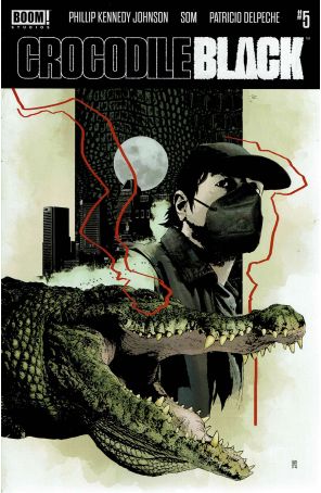 Crocodile Black 5A published by Boom! with cover art by Andrea Sorrentino