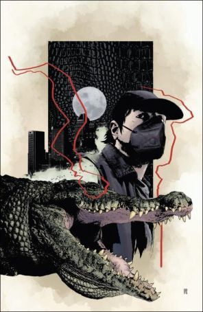 Crocodile Black 5D published by Boom! with cover art by Andrea Sorrentino