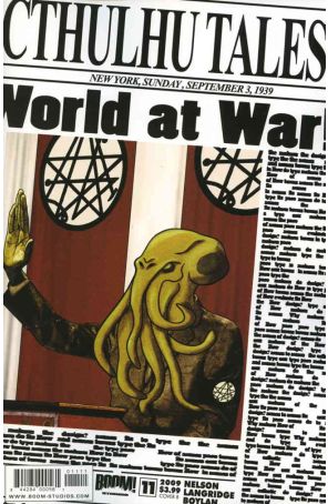 Cthulhu Tales (2nd Series) 11B published by Boom! with cover art by Crank!