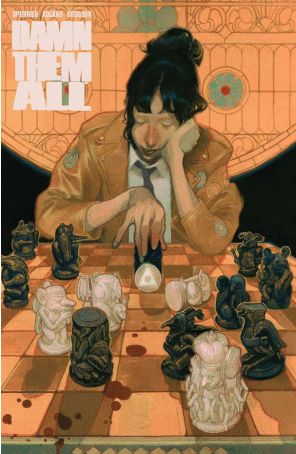 Damn Them All 5A published by Boom! with cover art by Anand Radhakrishnan