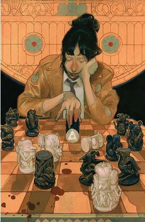 Damn Them All 5E published by Boom! with cover art by Anand Radhakrishnan
