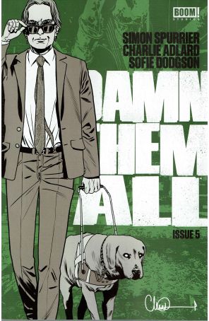 Damn Them All 5 published by Boom! with cover art by Charlie Adlard