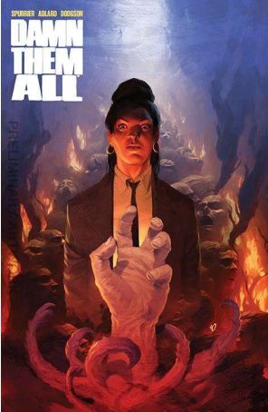 Damn Them All 8B published by Boom! with cover art by Ariel Olivetti