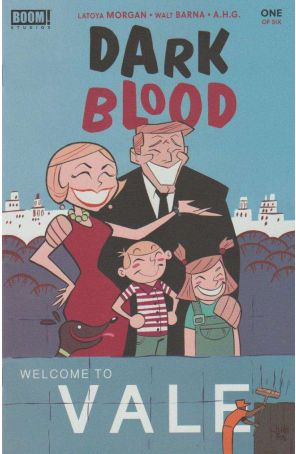 Dark Blood 1B published by Boom! with cover art by Juni Ba