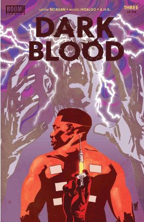 Dark Blood 3A published by Boom! with cover art by Valentine De Landro