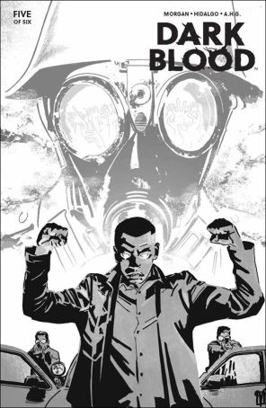 Dark Blood 5C published by Boom! with cover art by Valentine De Landro
