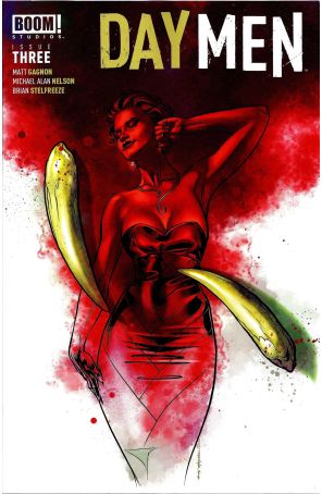 Day Men 3 published by Boom! with cover art by Brian Stelfreeze