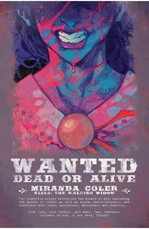 Death Be Damned 1A published by Boom! with cover art by Hannah Christenson