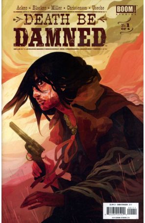 Death Be Damned 1 published by Boom! with cover art by Hannah Christenson