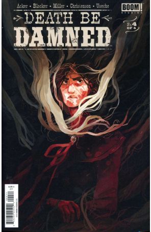 Death Be Damned 4 published by Boom! with cover art by Hannah Christenson