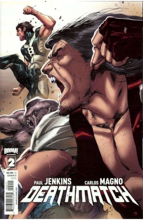 Deathmatch 2C published by Boom! with cover art by Trevor Hairsine