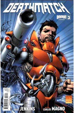 Deathmatch 3A published by Boom! with cover art by Whilce Portacio