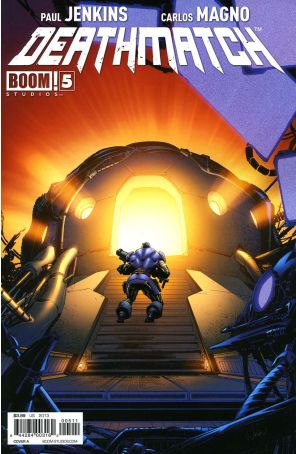 Deathmatch 5A published by Boom! with cover art by Whilce Portacio