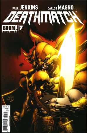 Deathmatch 7A published by Boom! with cover art by Whilce Portacio