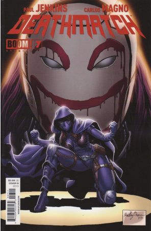 Deathmatch 7B published by Boom! with cover art by Reilly Brown