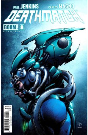 Deathmatch 8A published by Boom! with cover art by Whilce Portacio