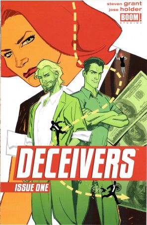 Deceivers 1 published by Boom! with cover art by Stéphane Roux