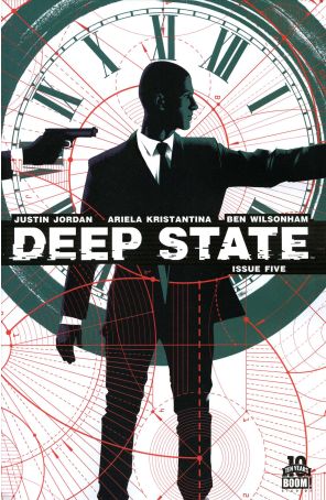 Deep State 5 published by Boom! with cover art by Matt Taylor