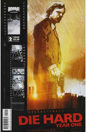 Die Hard: Year One 2B published by Boom! with cover art by Jock