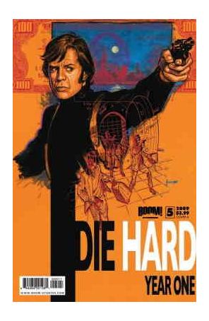 Die Hard: Year One 5A published by Boom! with cover art by Dave Johnson, Joe Jusko