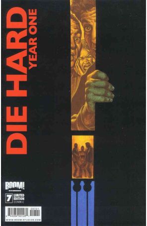 Die Hard: Year One 7C published by Boom! with cover art by Joe Jusko