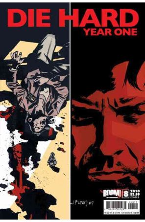 Die Hard: Year One 8B published by Boom! with cover art by Johnson, Jusko, Leon