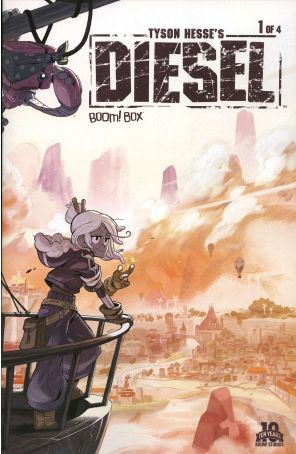 Diesel (Tyron Hesse's) 1 published by Boom! with cover art by Tyson Hesse