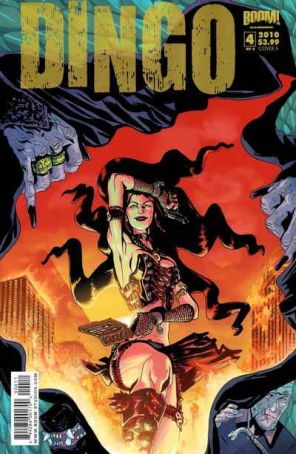 Dingo 4A published by Boom! with cover art by Francesco Biagini