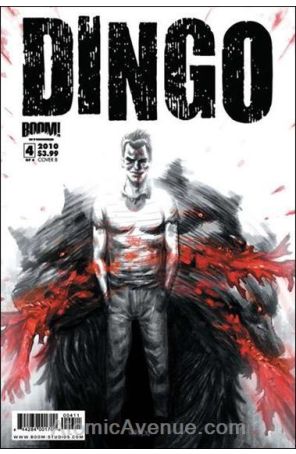 Dingo 4B published by Boom! with cover art by Paul Harmon
