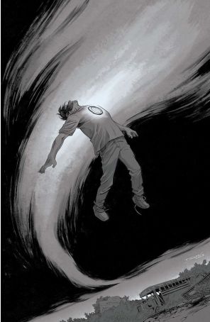 The Displaced (Boom!) 1E published by Boom! with cover art by Declan Shalvey