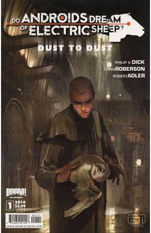 Do Androids Dream of Electric Sheep?: Dust To Dust 1B published by Boom! with cover art by Benjamin Carre