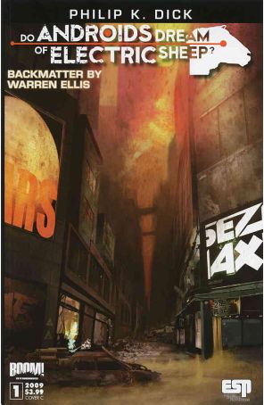Do Androids Dream of Electric Sheep? 1C published by Boom! with cover art by Scott A. Keating