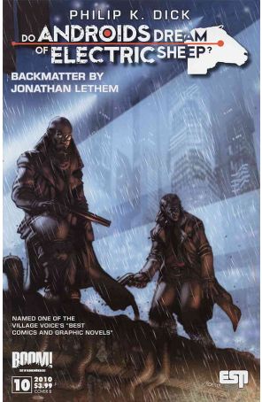 Do Androids Dream of Electric Sheep? 10B published by Boom! with cover art by Moritat