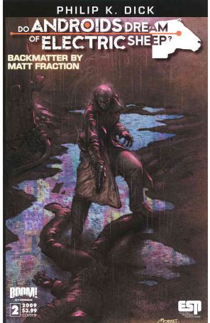 Do Androids Dream of Electric Sheep? 2B published by Boom! with cover art by Sophronius Moritat