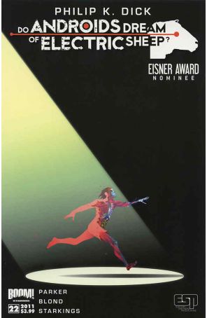 Do Androids Dream of Electric Sheep? 22 published by Boom! with cover art by Connor Willumsen