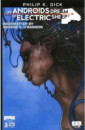 Do Androids Dream of Electric Sheep? 3B published by Boom! with cover art by Sophronius Moritat
