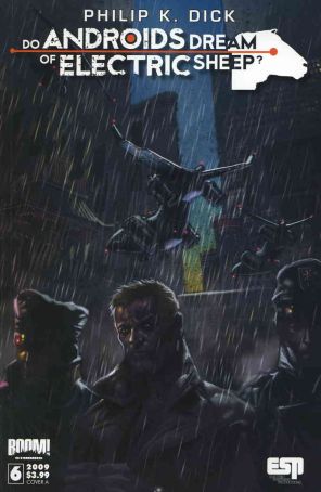 Do Androids Dream of Electric Sheep? 6A published by Boom! with cover art by Sophronius Moritat