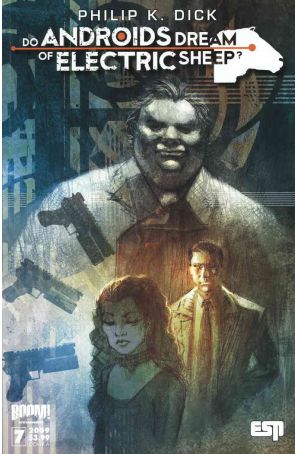 Do Androids Dream of Electric Sheep? 7A published by Boom! with cover art by Brett Weldele