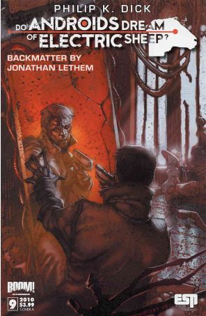 Do Androids Dream of Electric Sheep? 9A published by Boom! with cover art by Moritat