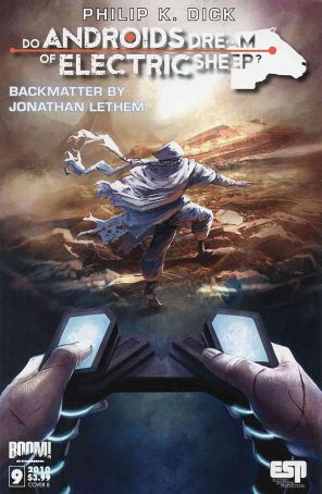 Do Androids Dream of Electric Sheep? 9B published by Boom! with cover art by Scott Keating
